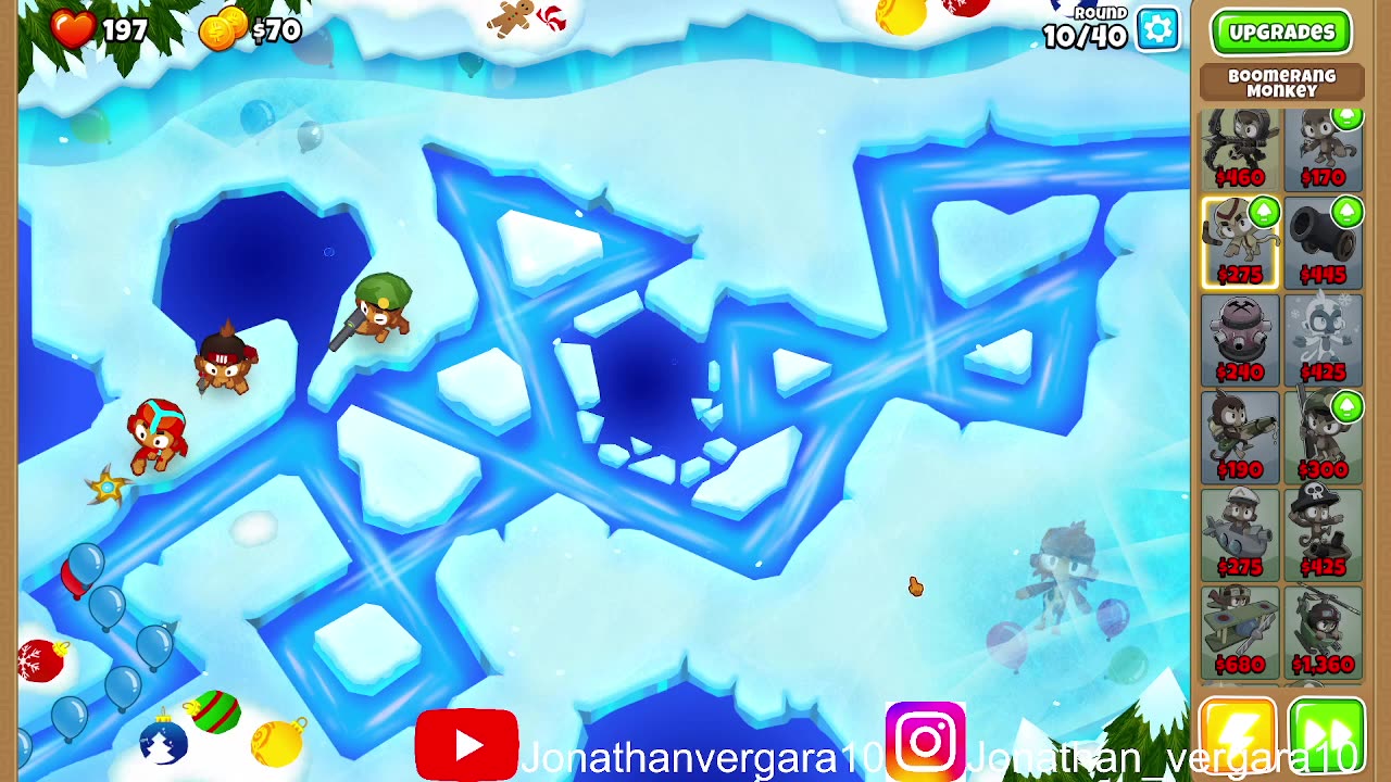balloon tower defense gameplay