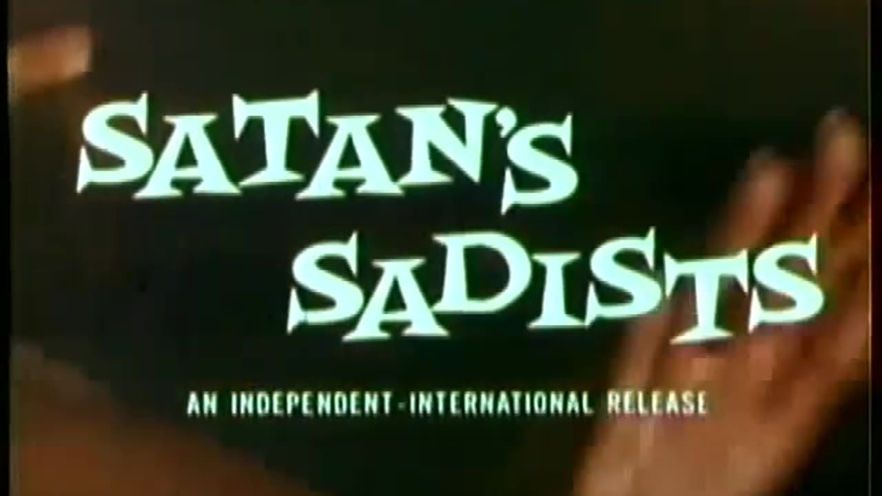 SATAN'S SADISTS (1969) biker exploitation movie trailer