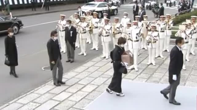 State Funeral Ceremony for Former Japanese Prime Minister Abe Begins in Tokyo