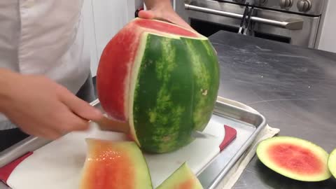 The Secret to Perfectly Cutting a Watermelon | Cooking Light