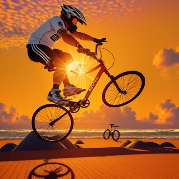 AI Generated BMX Bike Ride - AI Generated Art, Images, and Videos