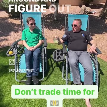 Don't trade time for money Create Passive Income