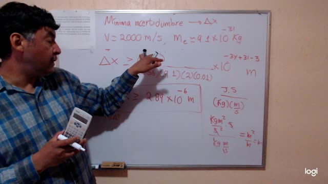 Principio de incertidumbre de Heisenberg y ondas de De Broglie. Segunda parte