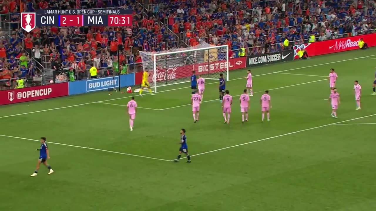 2023 Lamar Hunts US open Cup Semifinal_FC Cincinnati vs Inter Miami