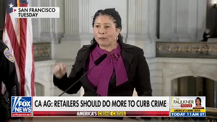 San Francisco Mayor Calls for Crackdown on Crime