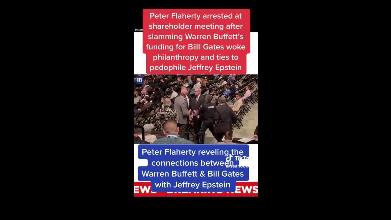 Peter Flaherty Arresded for Speaking About Obsessed Vaccine Man Bill Gates!!