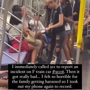 Black Girls Verbally Abuse Asian Couple, Attack Camerawoman (1)