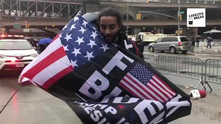 LGB Trump Is My President Flag