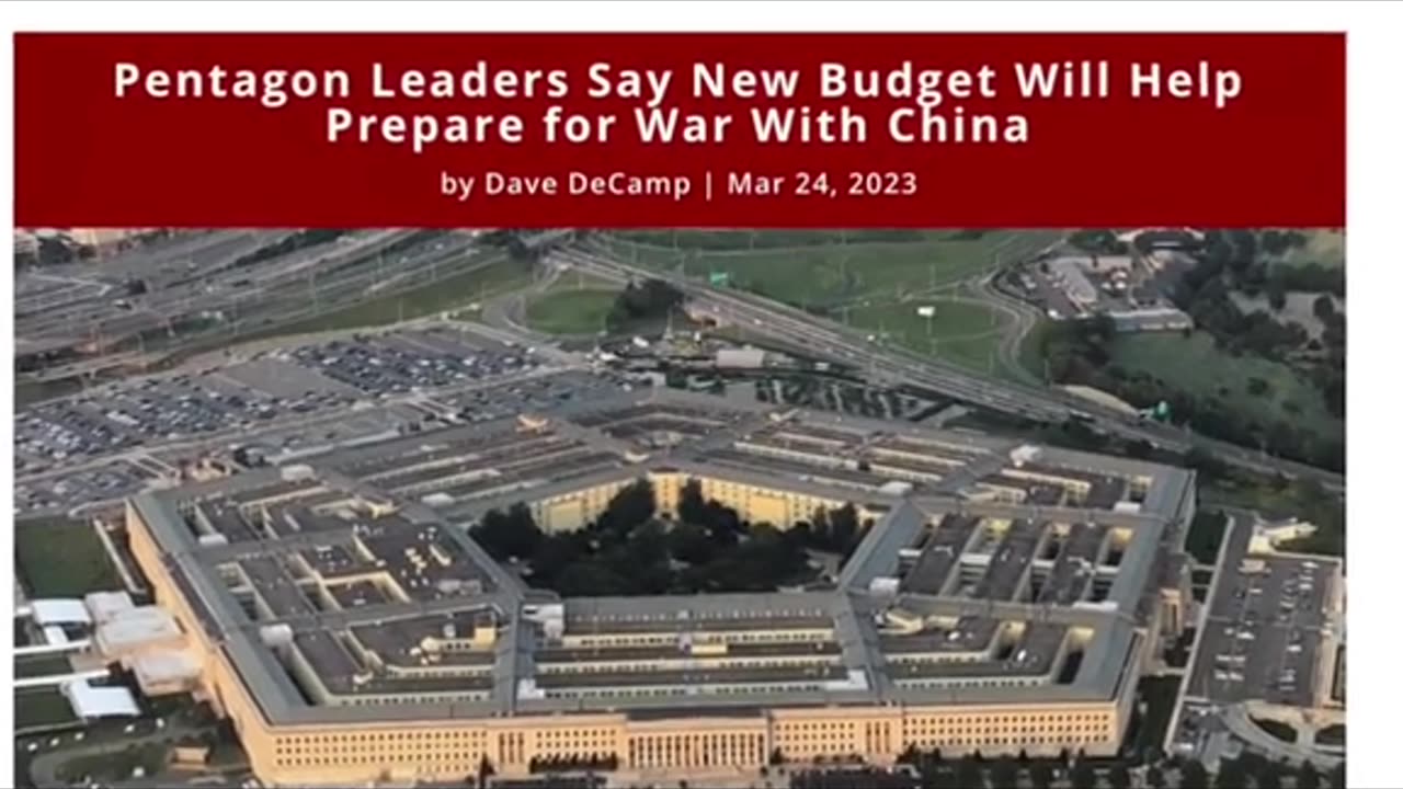 Ready yourself for WAR with China and Russia - Video Credit to @redacted1885