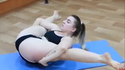 Gymnastics-Erotic yoga plastic