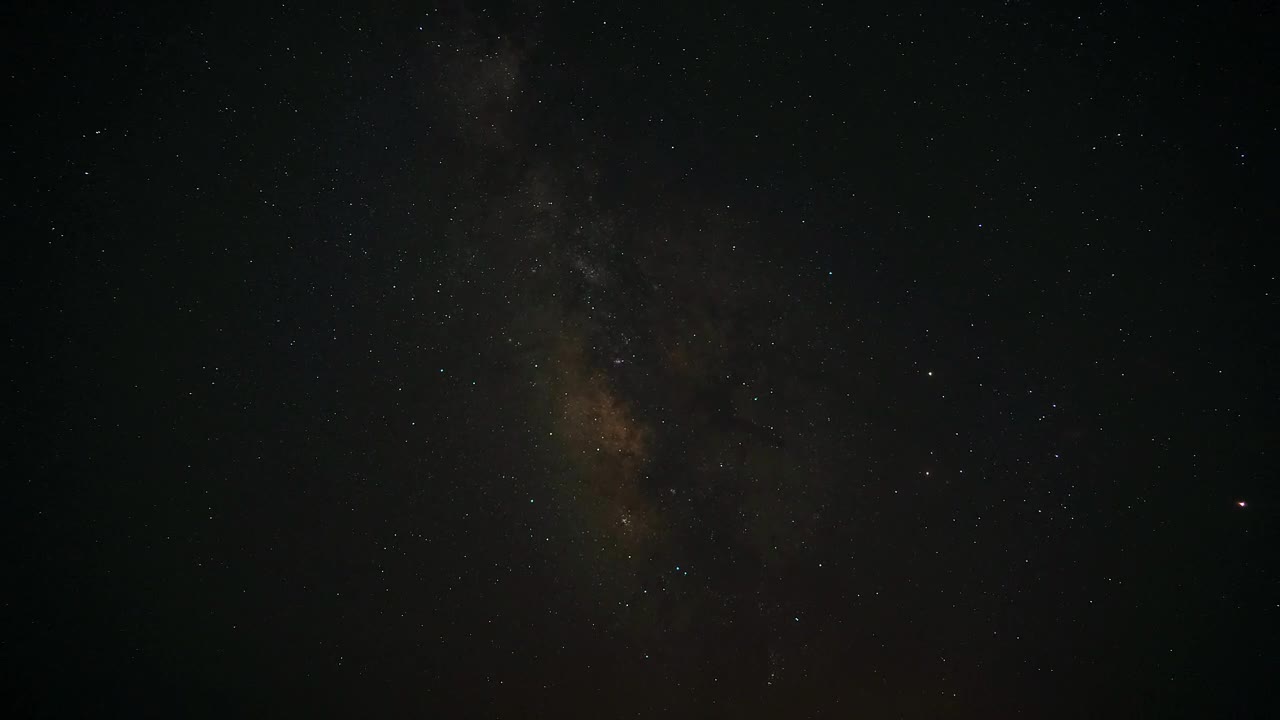 The milky way sky