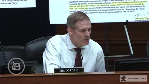 Senator Jim Jordan Exposes Dr. Fauci Again....