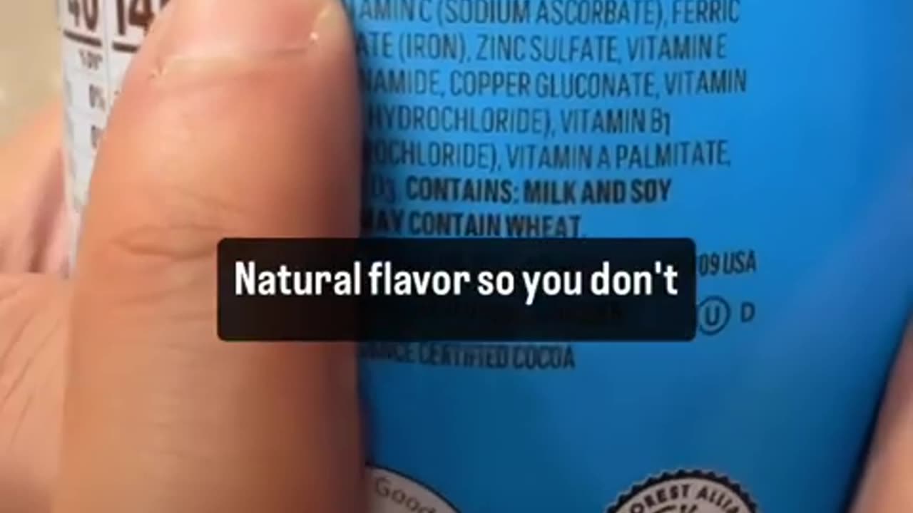 Ovaltine Chocolate Mix is Bioengineered Garbage