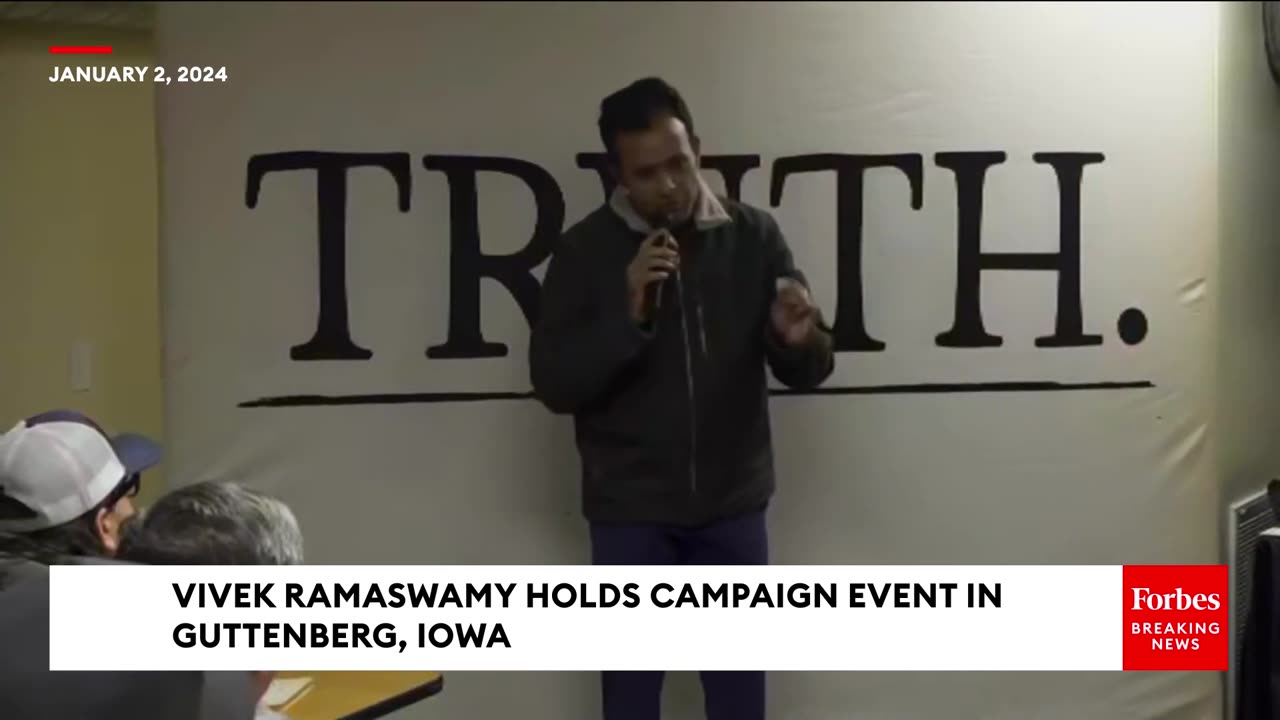 'I Have Something That Trump Doesn't'- Vivek Ramaswamy Appeals To Voters In Iowa As Caucus Nears