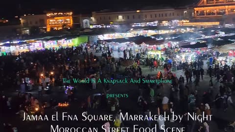 MARRAKECH JAMAA EL FNA MOROCCO