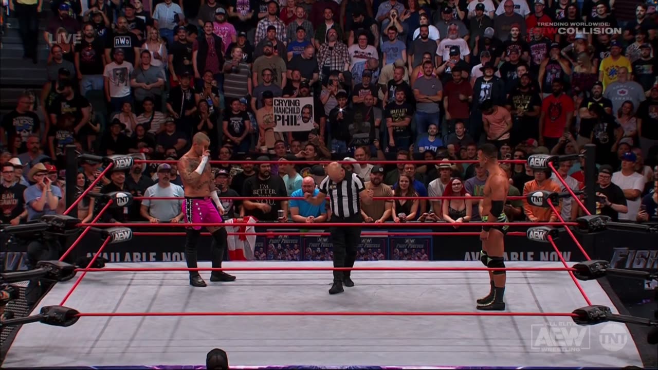 Ricky Starks / CM Punk Owen Hart Tournament Final Entrances
