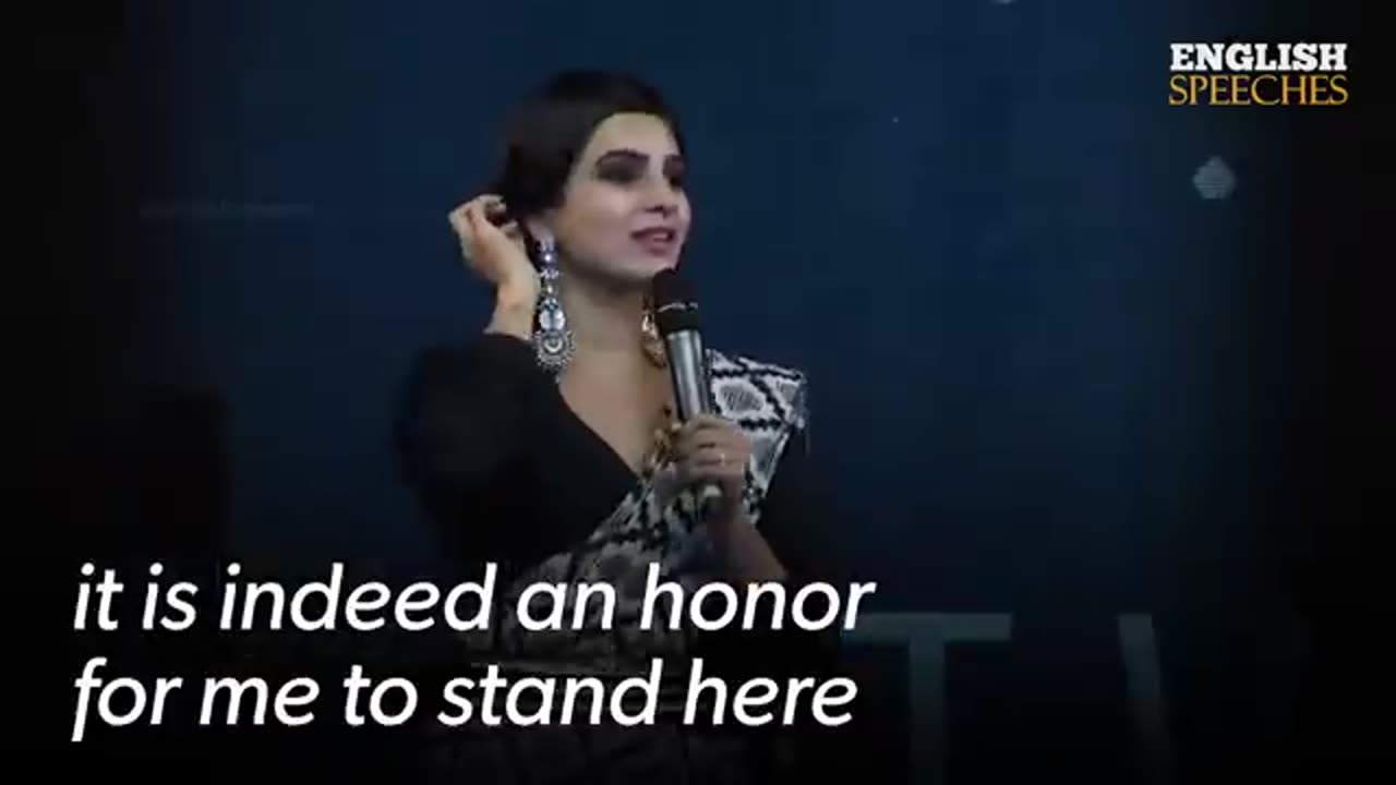 ENGLISH SPEECH ll SAMANTHA RUTH