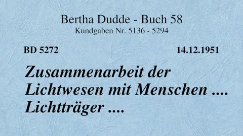 BD 5272 - ZUSAMMENARBEIT DER LICHTWESEN MIT MENSCHEN .... LICHTTRÄGER ....