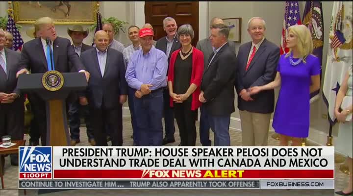 Trump calls Pelosi a liar in explosive press conference