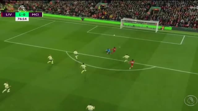 Liverpool - Manchester City, Salah goal