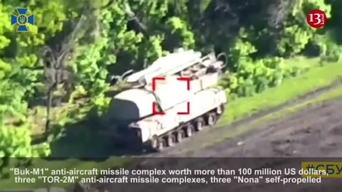 4 Russian anti-aircraft missile complexes worth $100 million were hit along with troops