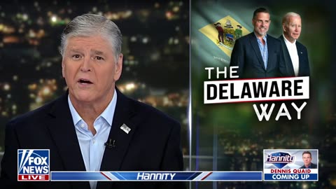 Sean Hannity: Don't expect any justice from Joe Biden's weaponized DOJ