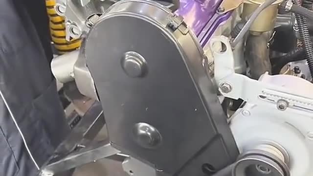 Engine running