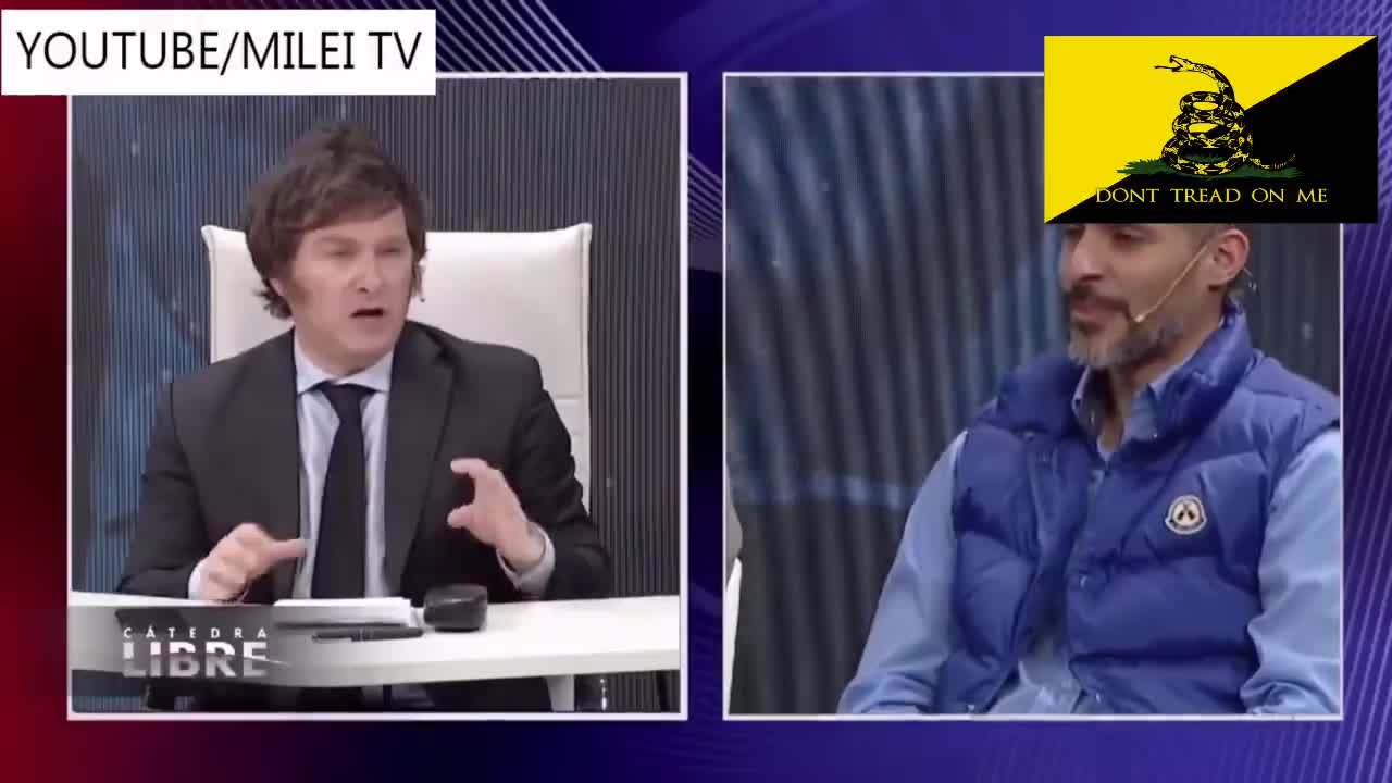 2022 10 03 Javier Milei CATEDRA LIBRE CON JAVIER MILEI EPISODIO 4