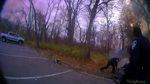 Bodycam video shows Leawood police pull woman from fiery crash