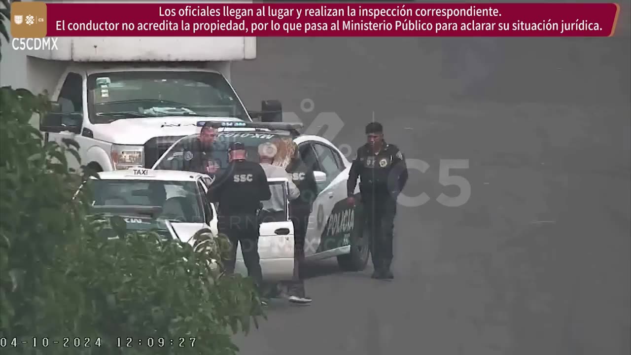 Robo de Vehículo - C5 CDMX Iztapalapa