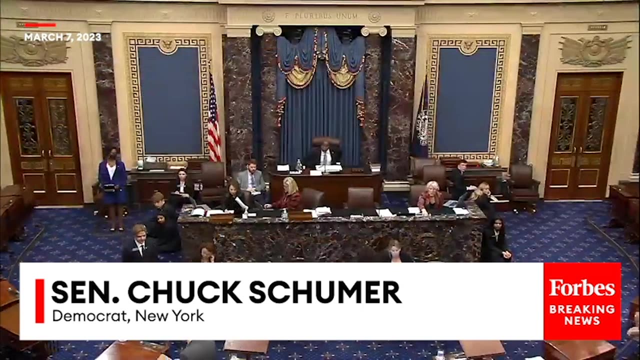 JUST IN- Chuck Schumer Explodes On Tucker Carlson, Slams 'Dangerous, Unforgivable' January 6 Claims