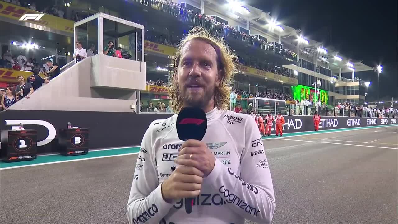 Sebastian Vettel's Farewell To Formula 1 | 2022 Abu Dhabi Grand Prix