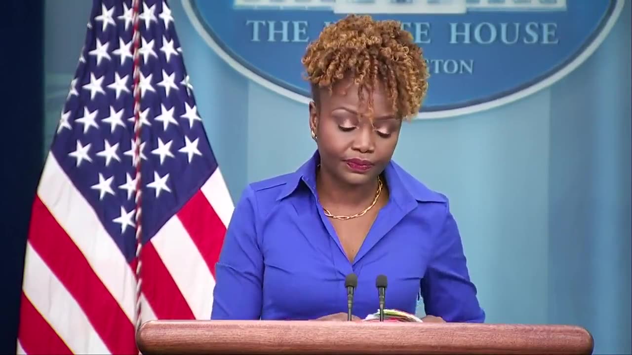 KJP Shoots Down Question About Why Biden's CIA Director Met With Jeffrey Epstein