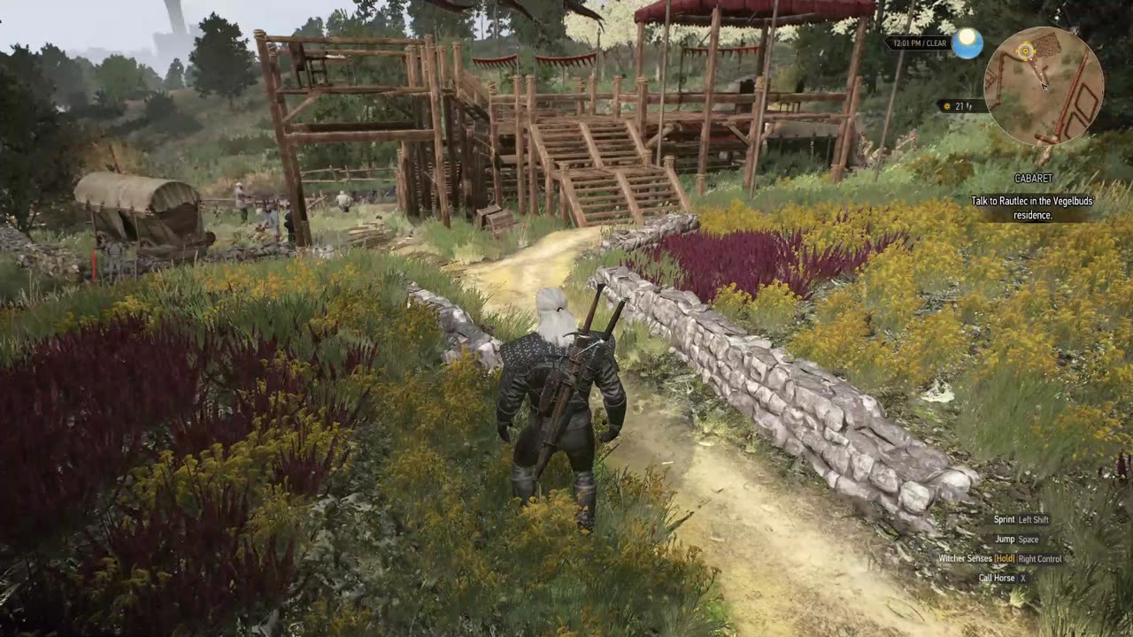 The Witcher 3 cabarat part 2