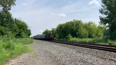 Horn Show!!! CSX Lyndon Rd. Fairport NY 8/11/21