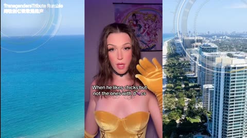 A tgirl very well in appearance