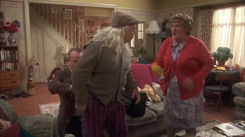 Mrs Brown's Boys!!! Grandad's thermometer goes somewhere the sun doesn't shine