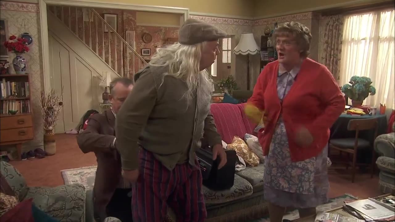 Mrs Brown's Boys!!! Grandad's thermometer goes somewhere the sun doesn't shine