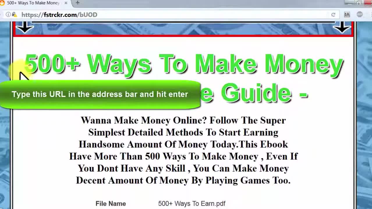 Making money on the internet