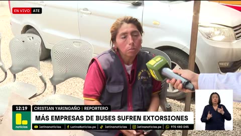 "No podemos trabajar": Extorsionan a empresa de buses y no salen 15 unidades