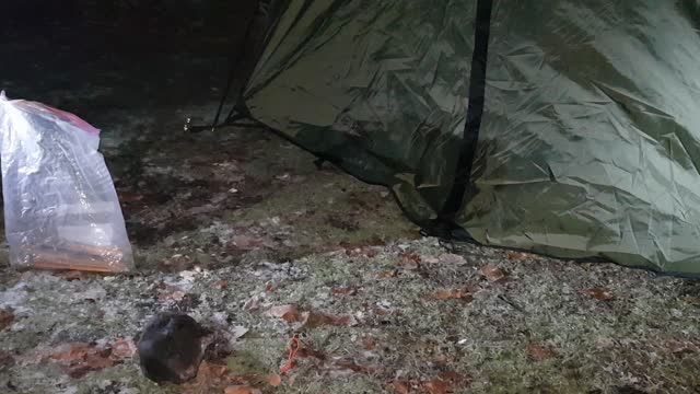 Problem with the tabs on the tent. 11th Dec 2022