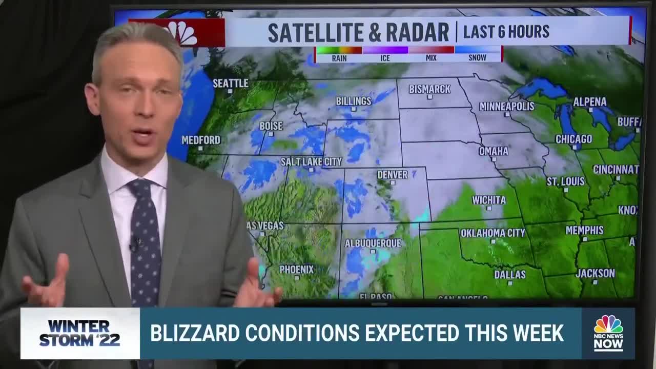 MASSIVE STORM BRINGS BLIZZARD CONDITIONS TO WEST