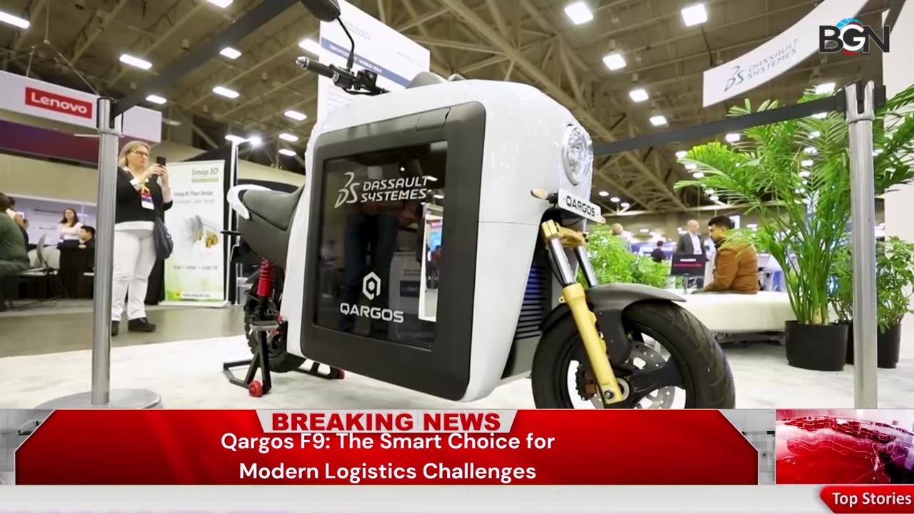 "Qargos F9 Unleashed: A New Era in Two-Wheeled Cargo Transport"