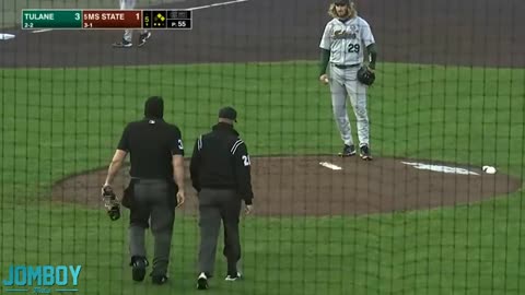 Tulane Pitcher Accused of Using Pine Tar, a breakdown