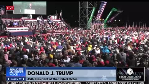 Trump talks about America being turned into a police state