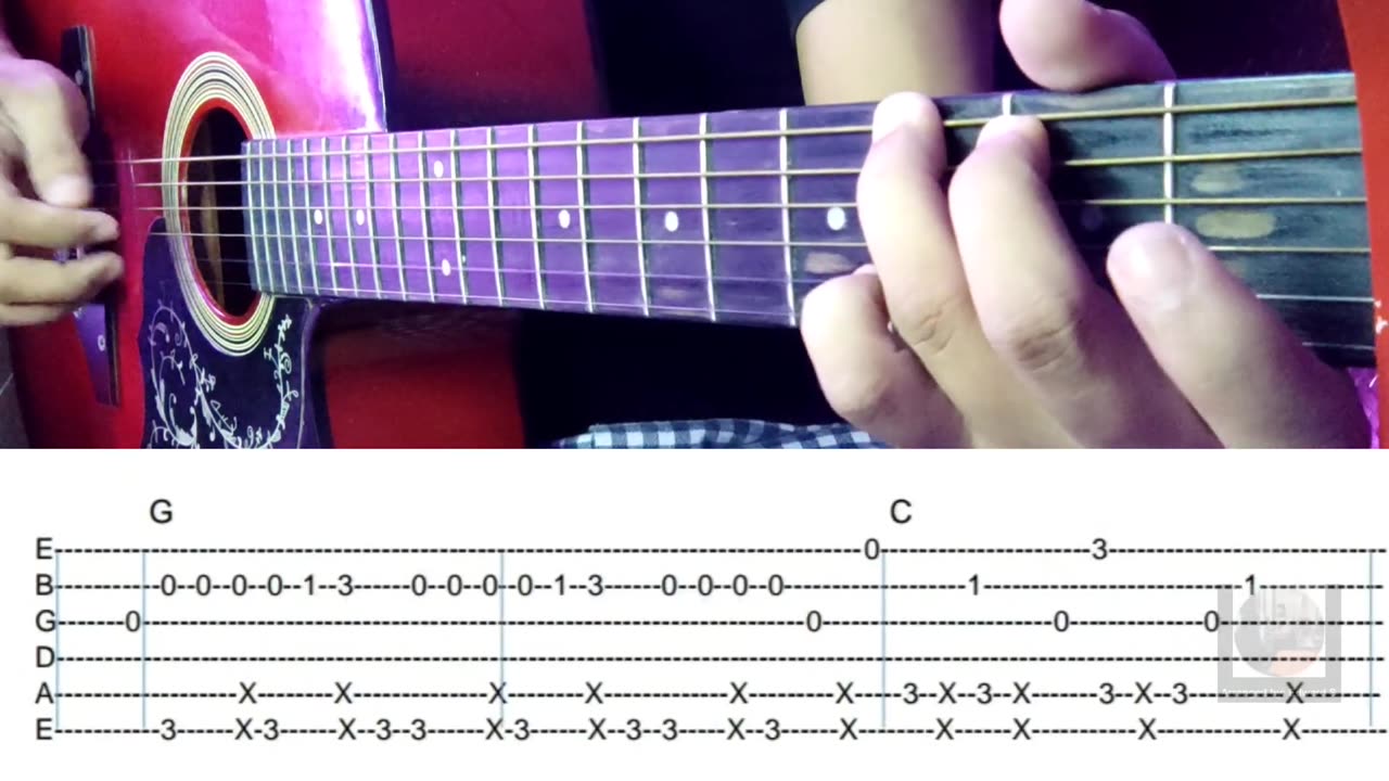 Just When I Needed You Most - Fingerstyle Guitar with Chords + Tabs