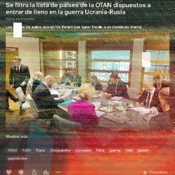 Se filtra la lista de países de la OTAN dispuestos a entrar de lleno en la guerra Ucrania-Rusia