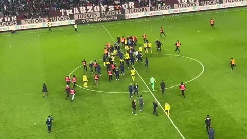 Trabzonspor-Fenerbahçe maçının ardından yaşananlar. (61saat)