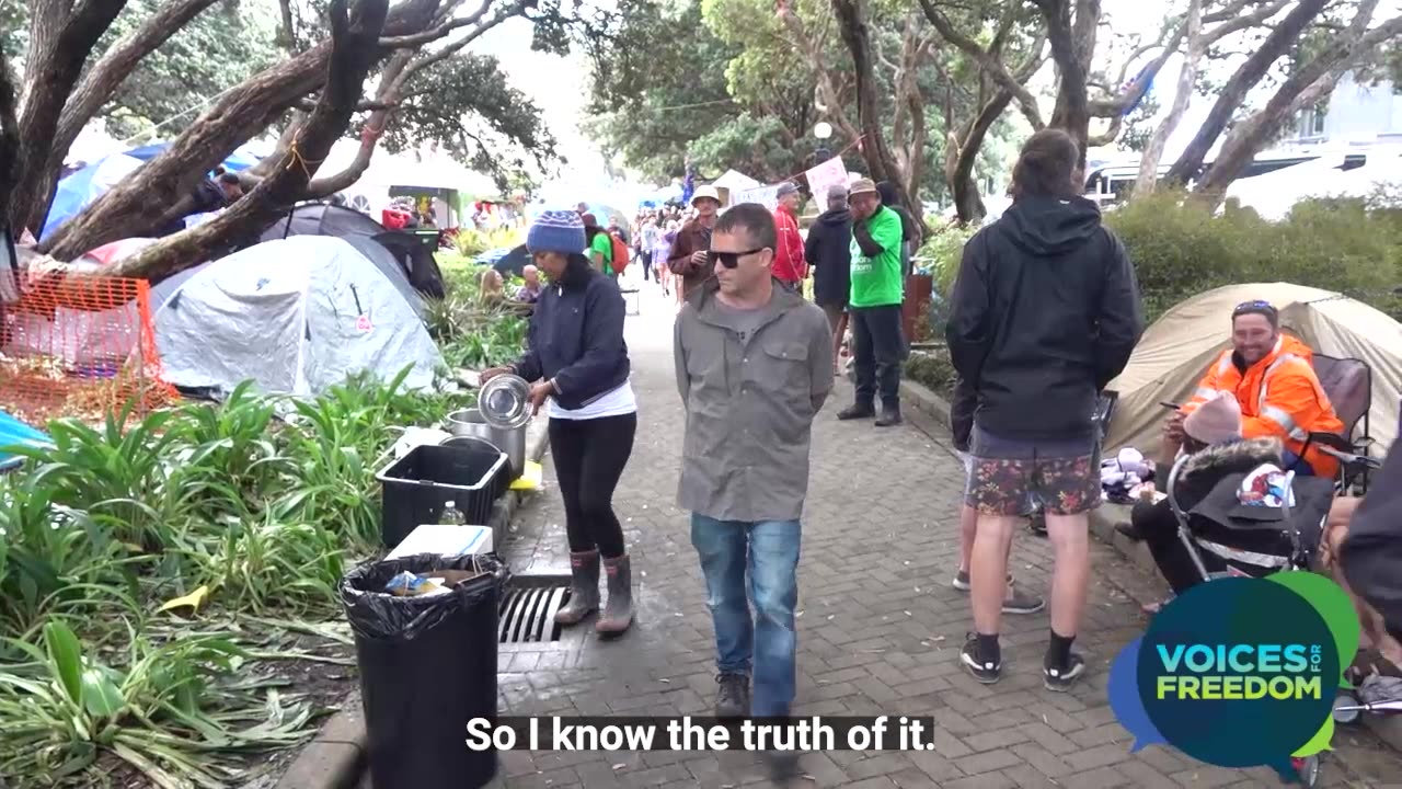 Peaceful Protest in Wellington - had to come and see with my own eyes