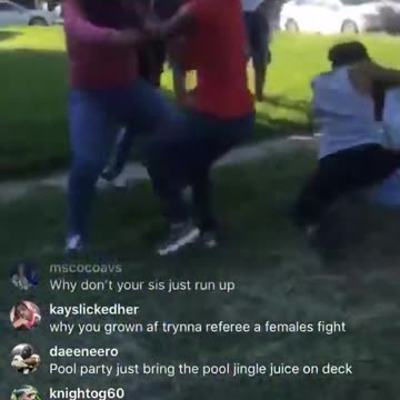 Stranger Danger Fight On Instagram Live